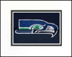 Seattle Seahawks Vintage T-Shirt Sports Art